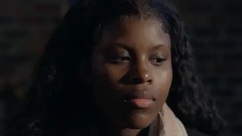 No Kids Clothes on the Coat Hanger, short film still